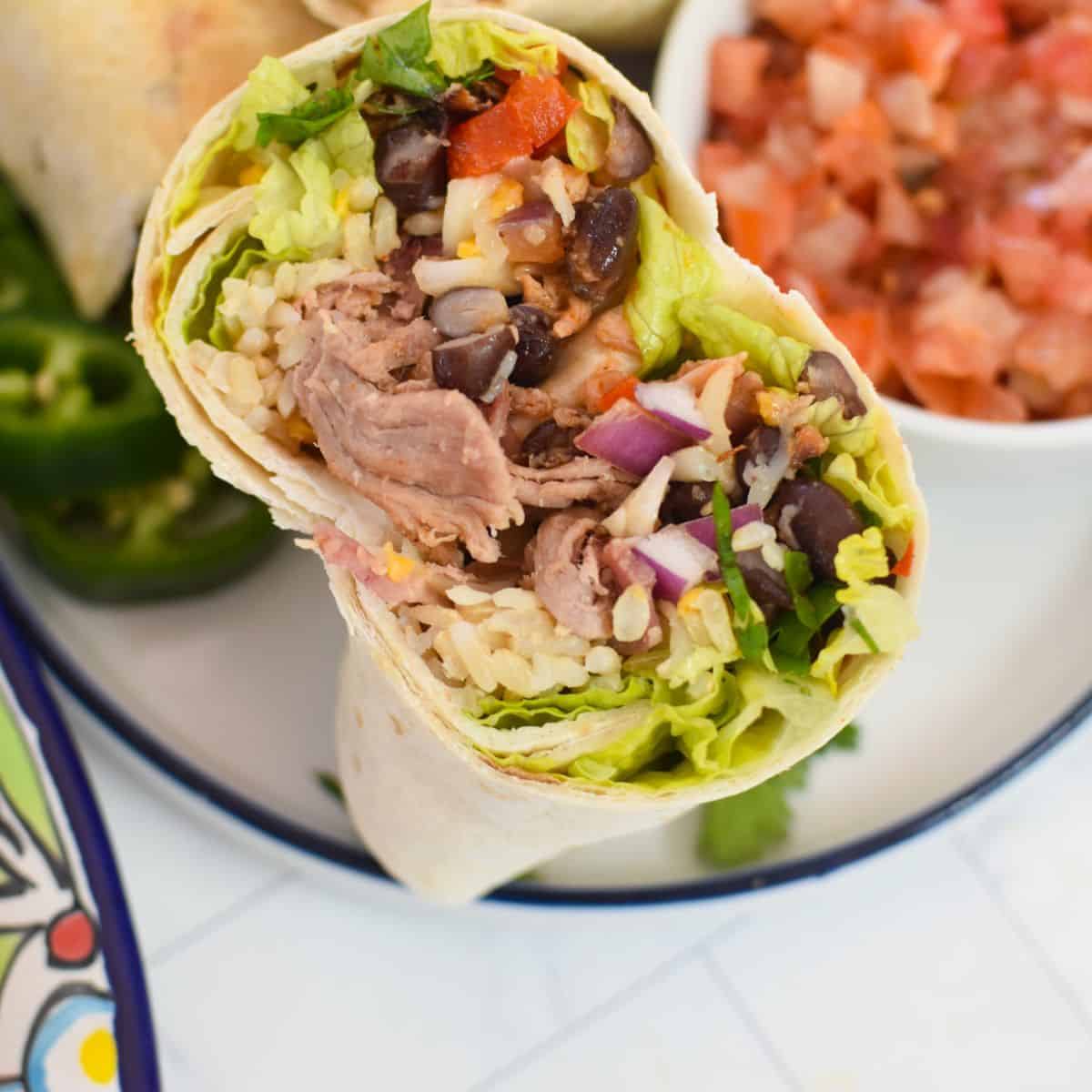 Pulled Pork Burritos