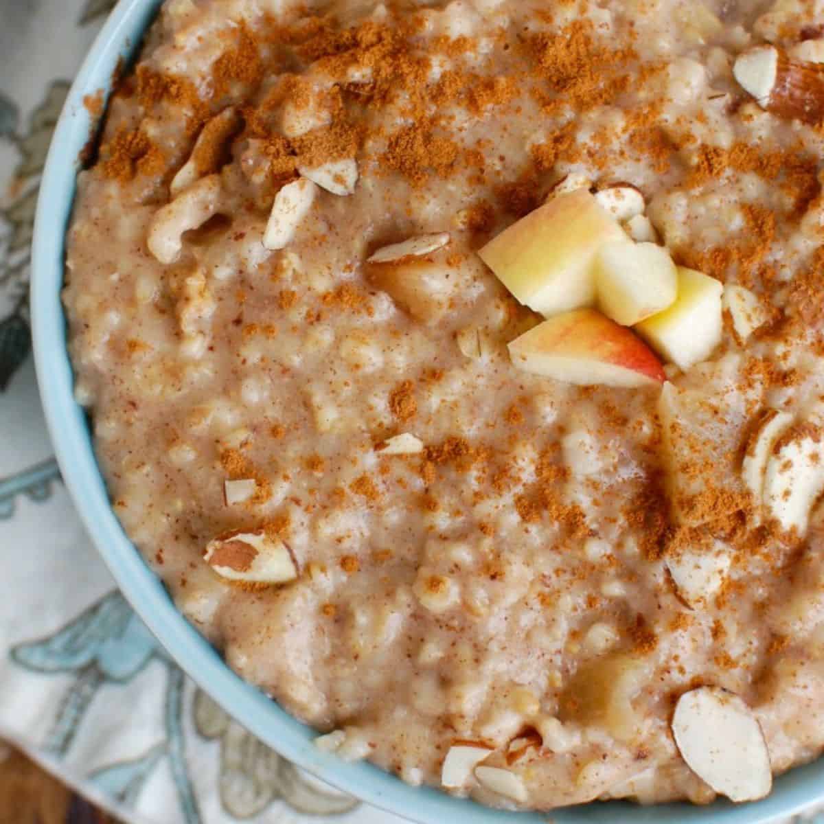 Slow Cooker Steel Cut Oatmeal