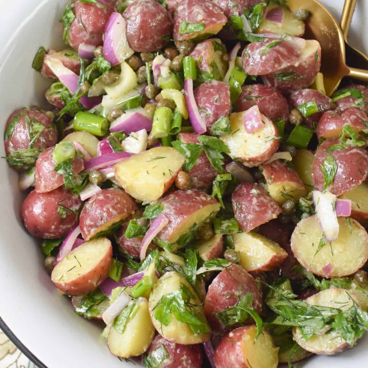 No Mayo Potato Salad