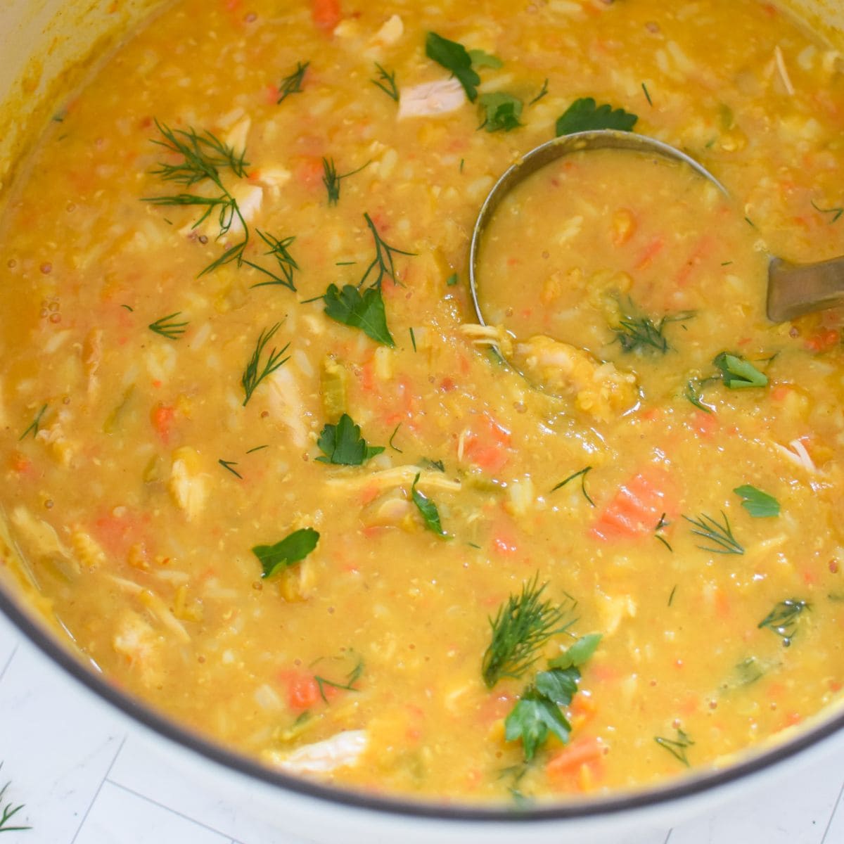 Chicken Lentil Soup Recipe