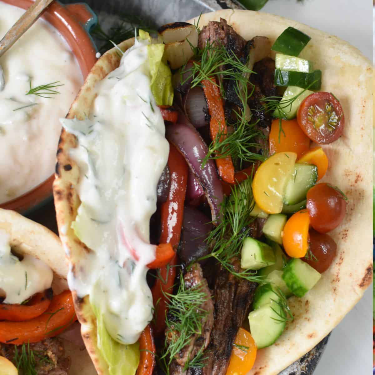 Easy Beef Gyros