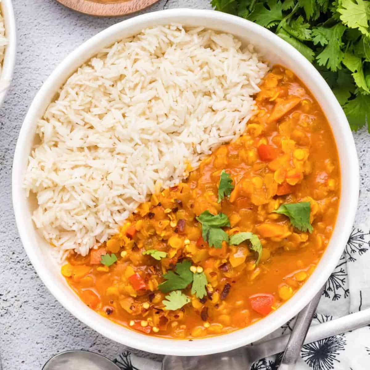 Easy Red Lentil Dahl Recipe