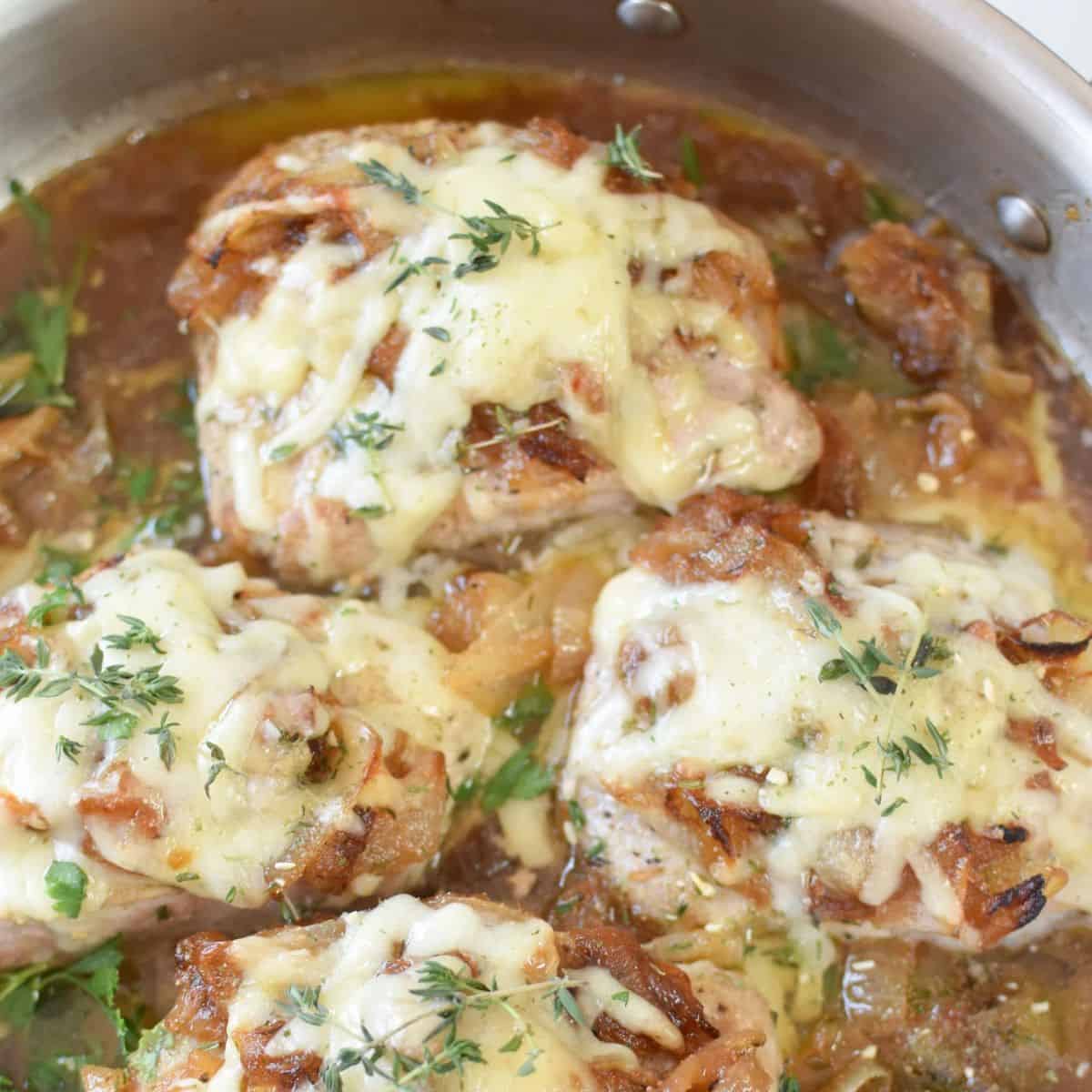 French Onion Pork Chops