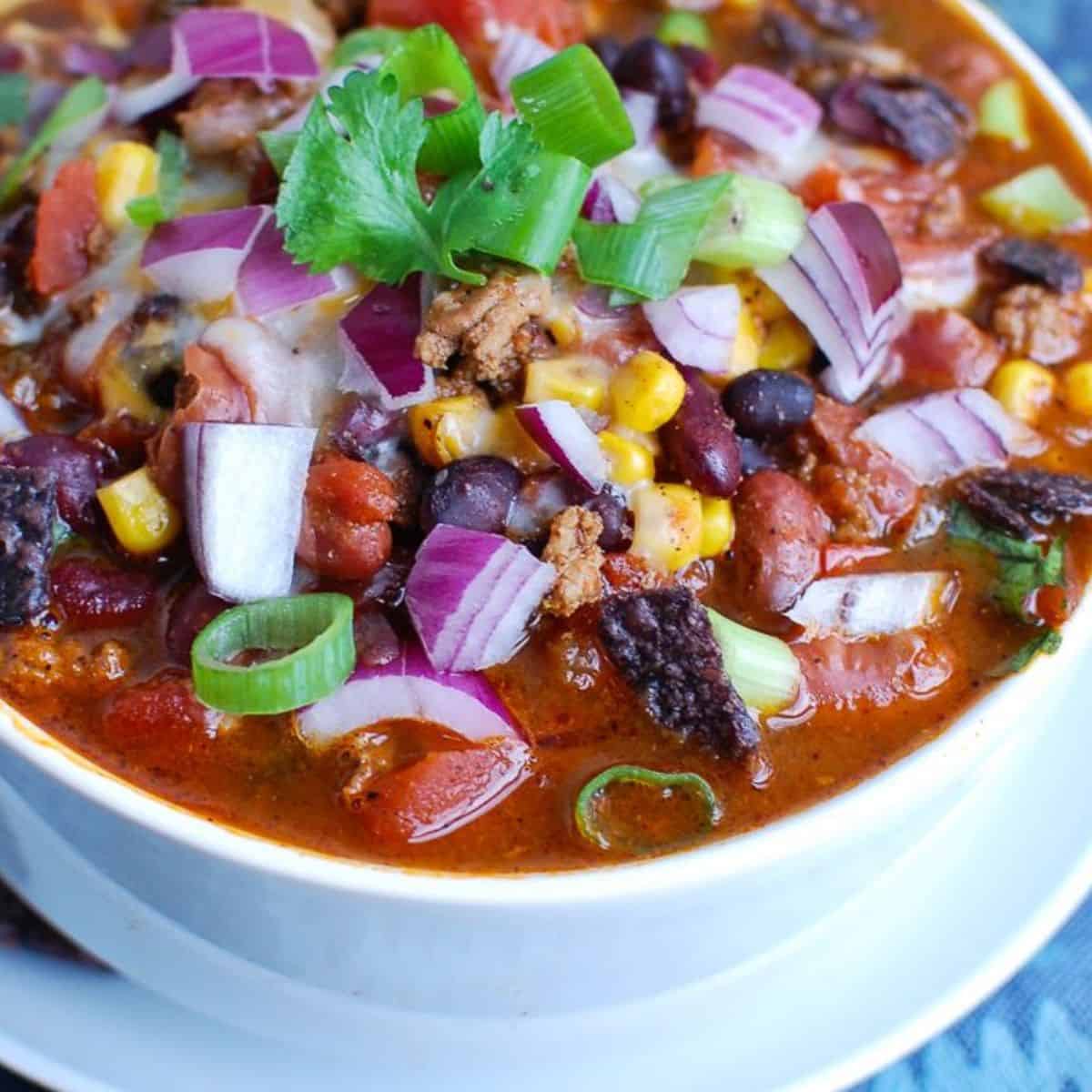 Instant Pot Turkey Chili