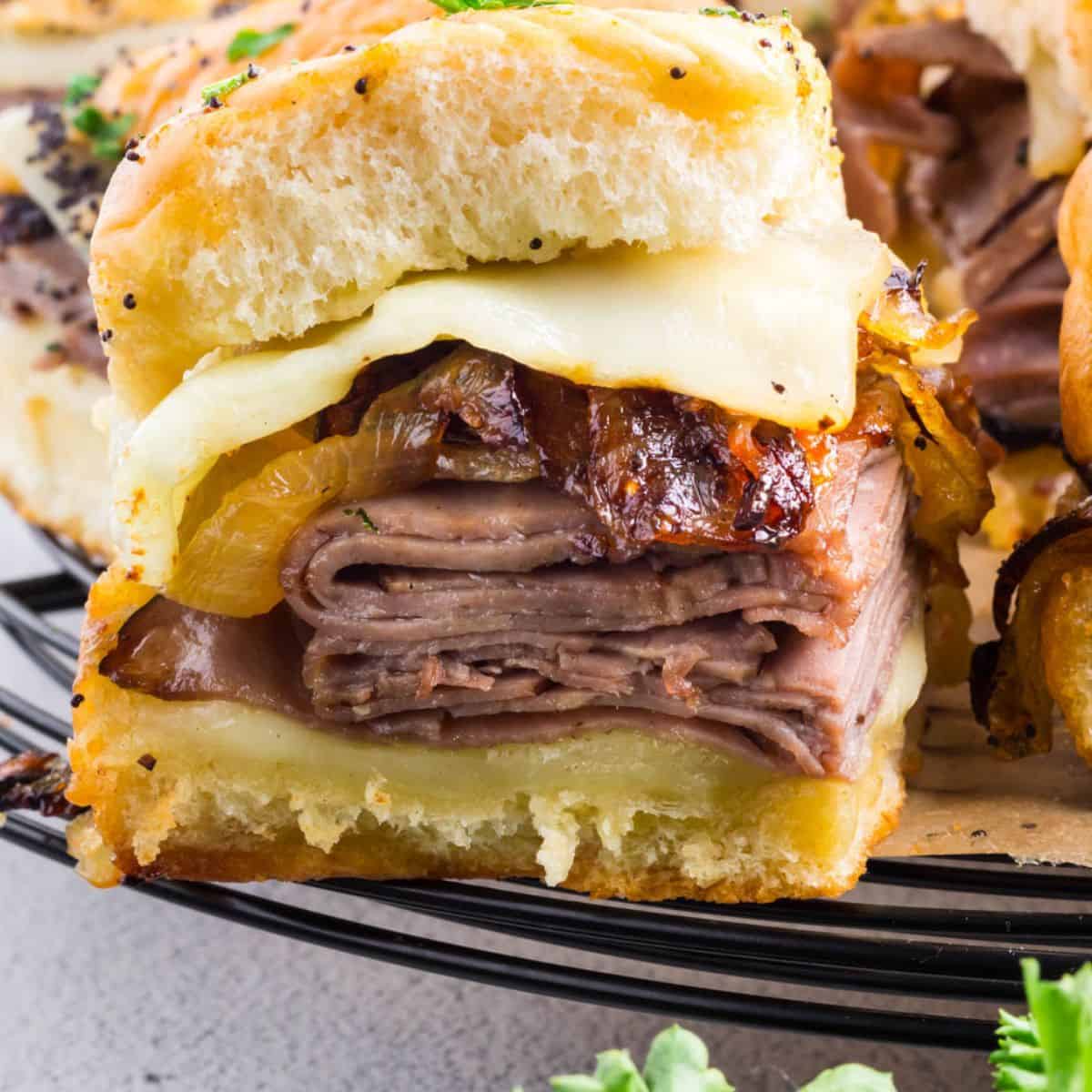Roast Beef Sliders