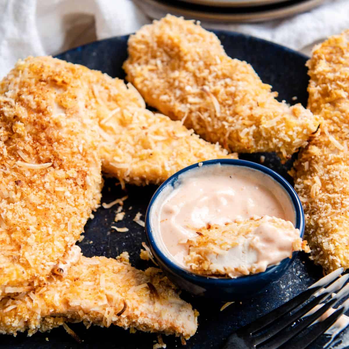 Air Fryer Coconut Chicken Tenders