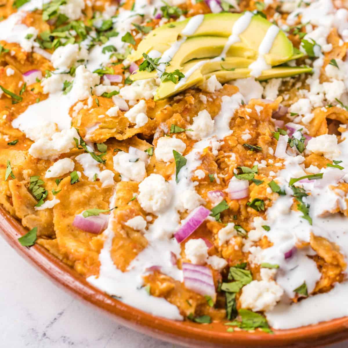 Authentic Chilaquiles Rojos (Red Chilaquiles Recipe)
