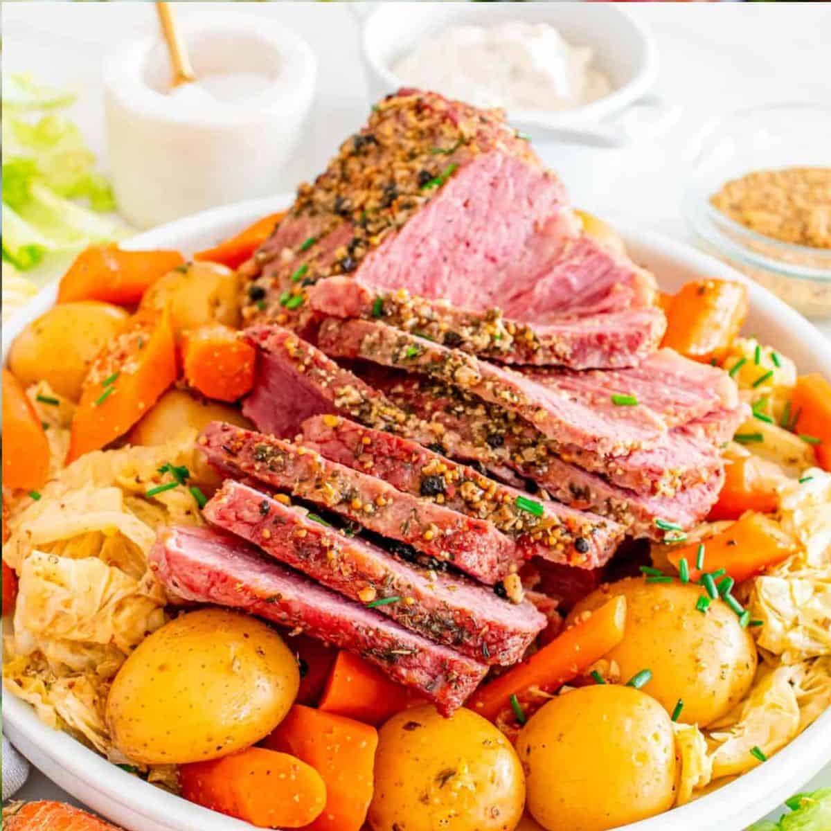Instant Pot Corned Beef and Cabbage
