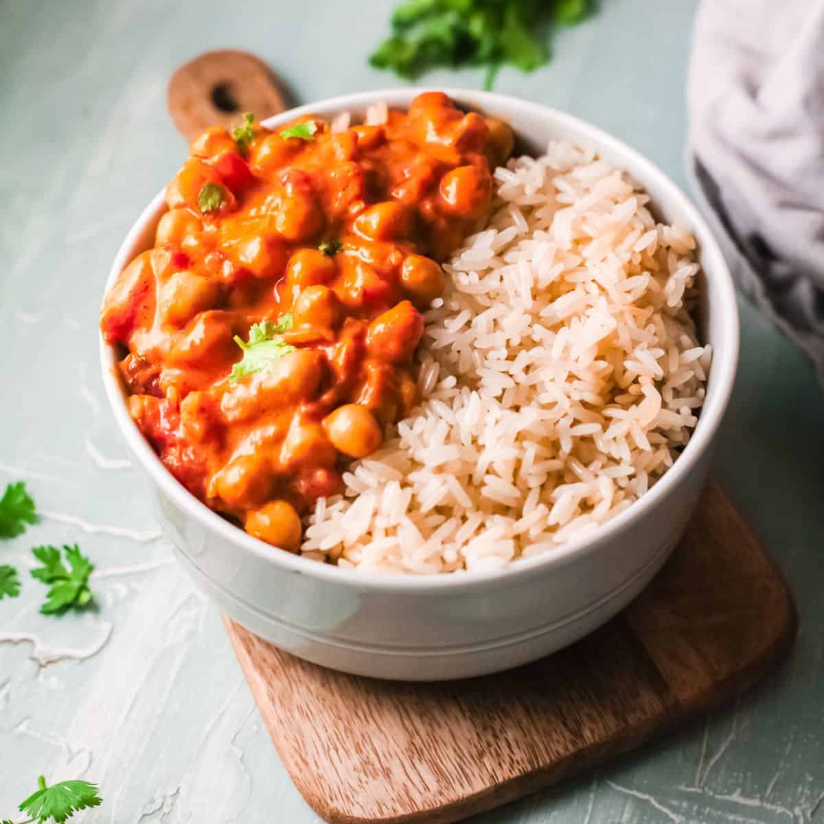 Chickpeas with Curry