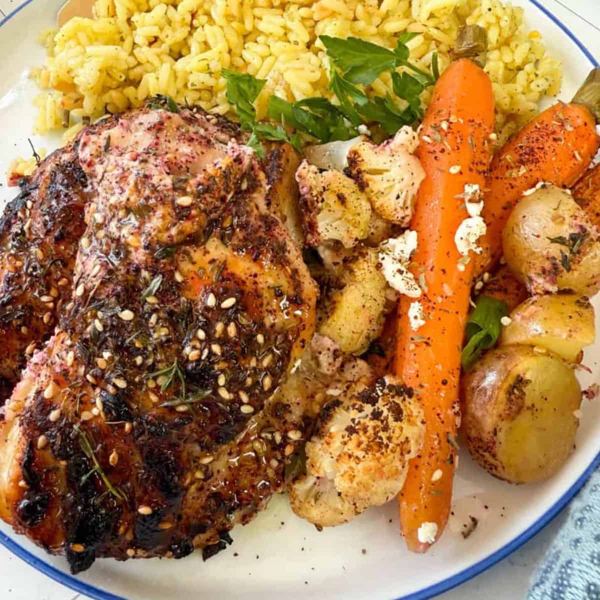 Sheet Pan Za’atar Chicken
