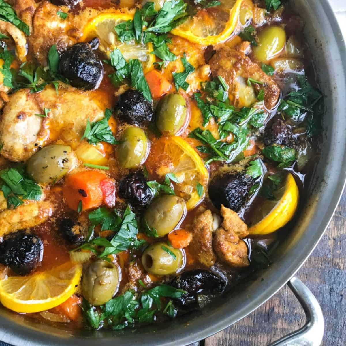 Moroccan Chicken Thighs