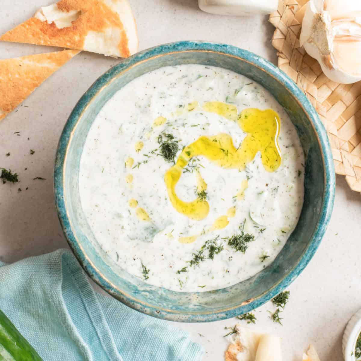 Easy Homemade Tzatziki Sauce