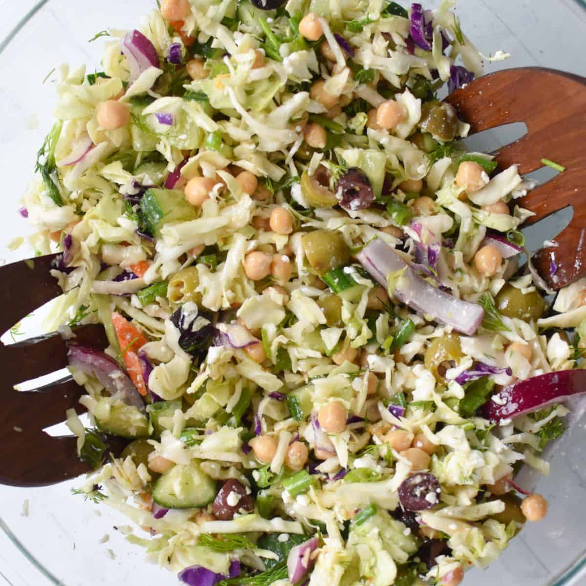 Greek Cabbage Salad