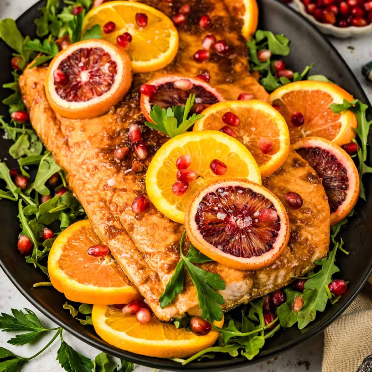 Orange Glazed Salmon