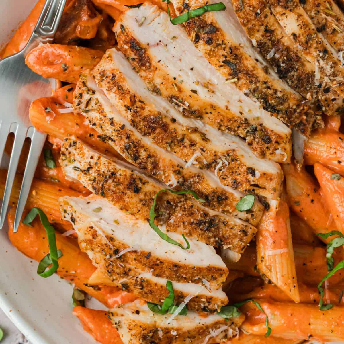 Creamy Chicken Tomato Pasta
