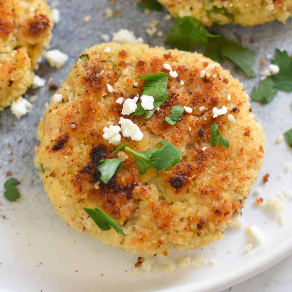 Mediterranean Salmon Cakes