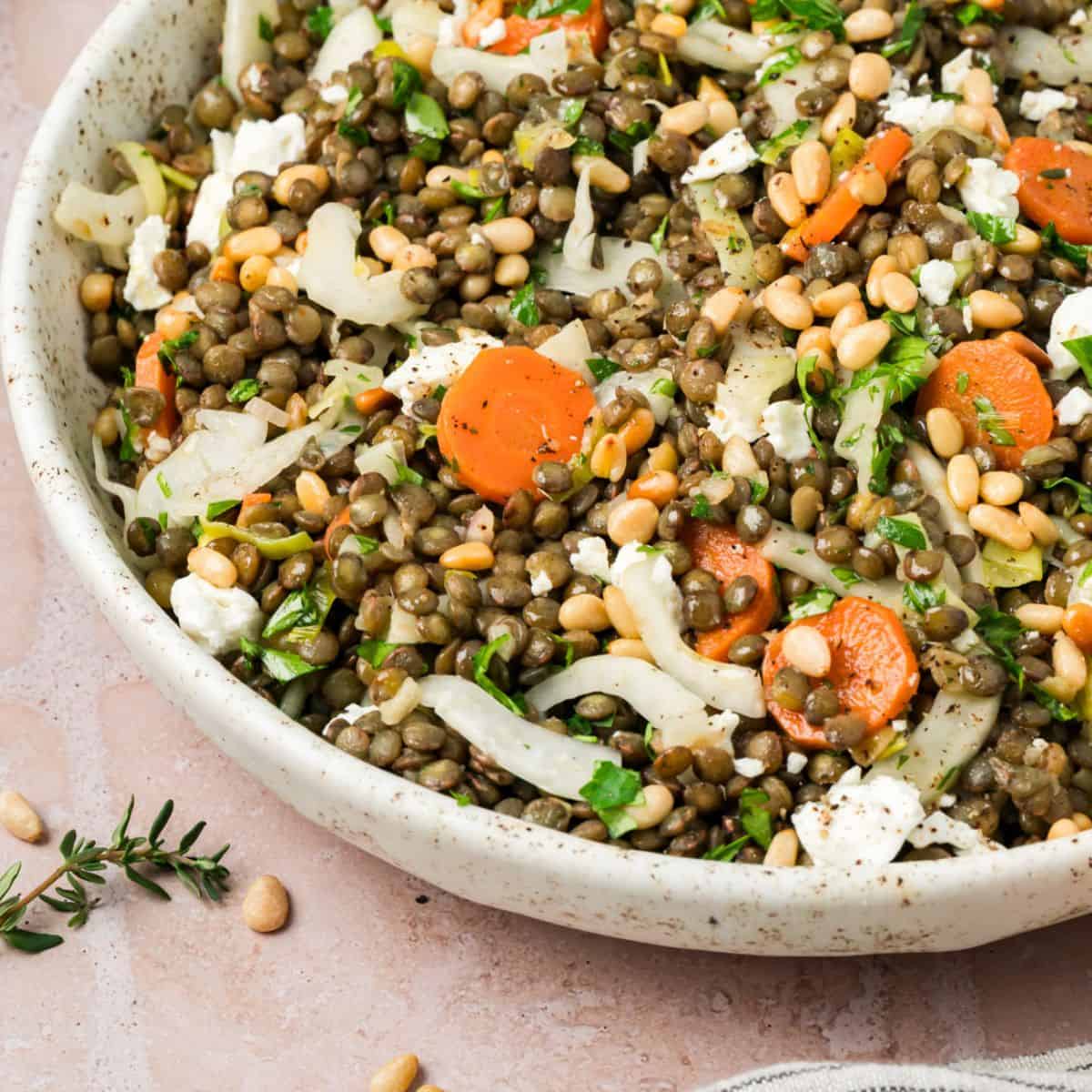 French Lentil Salad