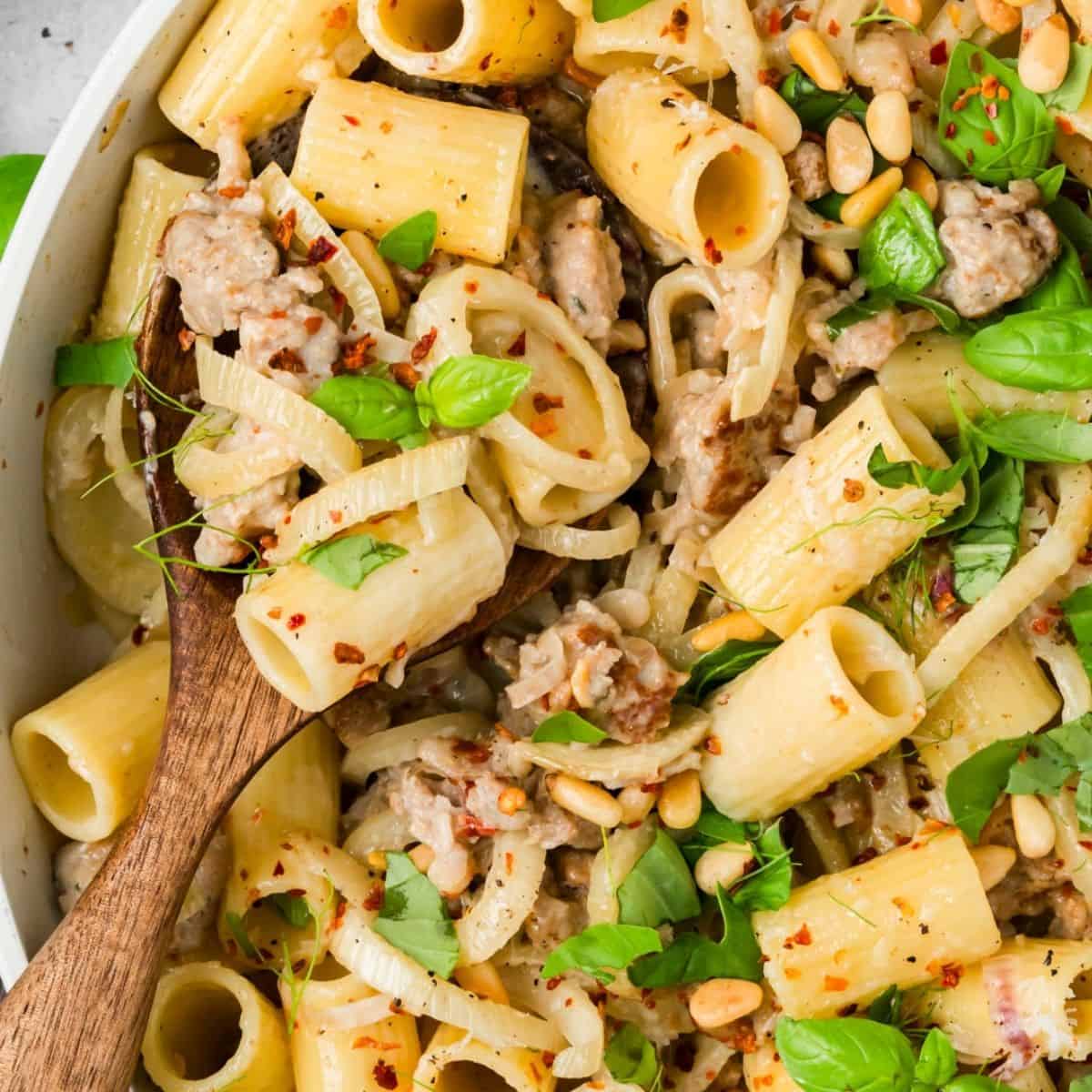 Sausage and Fennel Pasta