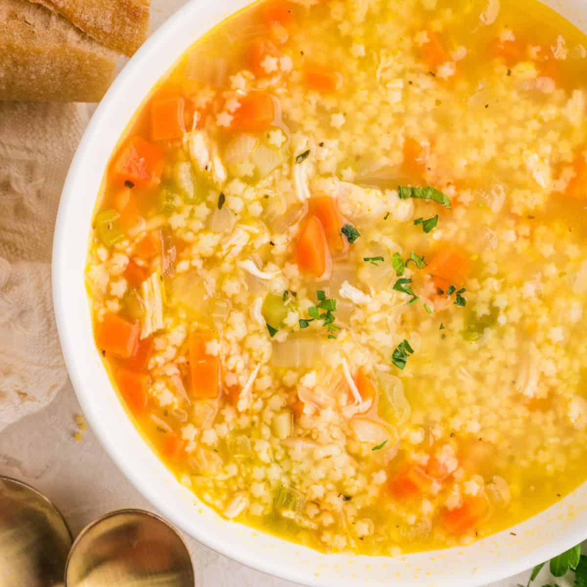 Chicken Pastina Soup (Italian Penicillin Soup)